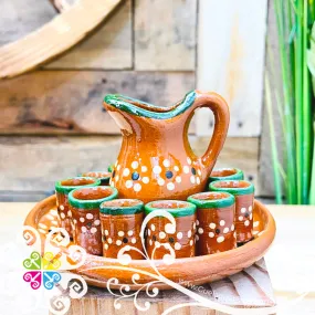 Capula Sencillo Miniature Dish Set - Capula Sencillo Clay Kitchen