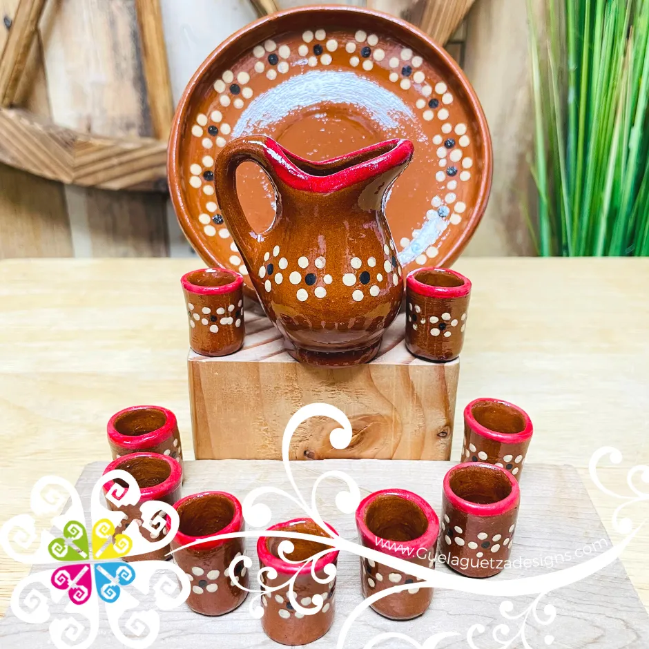 Capula Sencillo Miniature Dish Set - Capula Sencillo Clay Kitchen