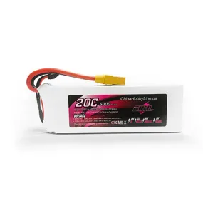 CNHL 5000mAh 11.1V 3S 20C Lipo Battery with XT90 Plug