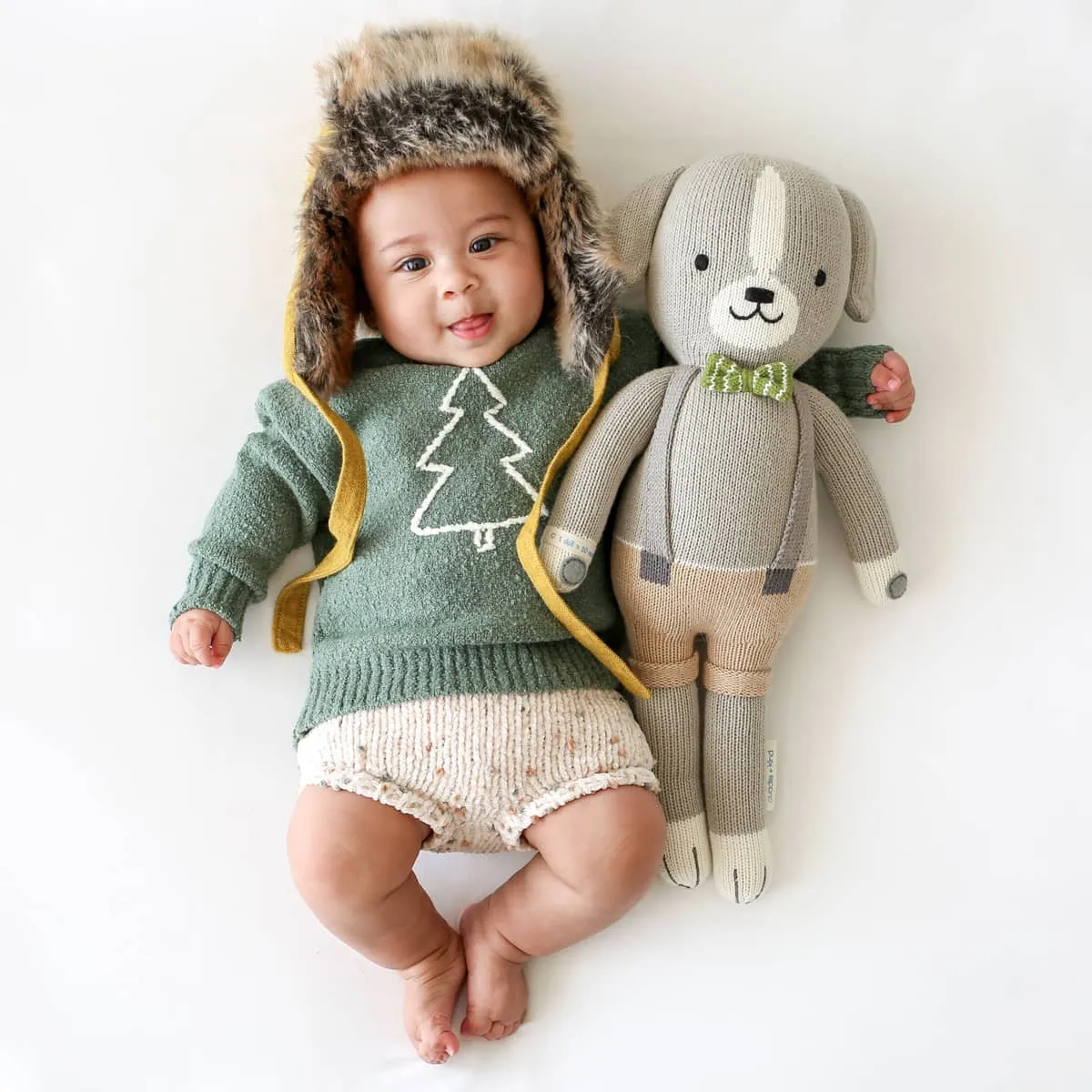 Cuddle   Kind Hand-Knit Doll - Noah the Dog
