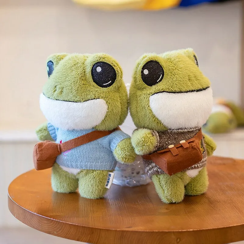Cute Big Eyes Frog Plush  Toy
