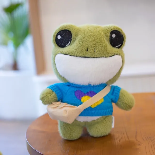 Cute Big Eyes Frog Plush  Toy