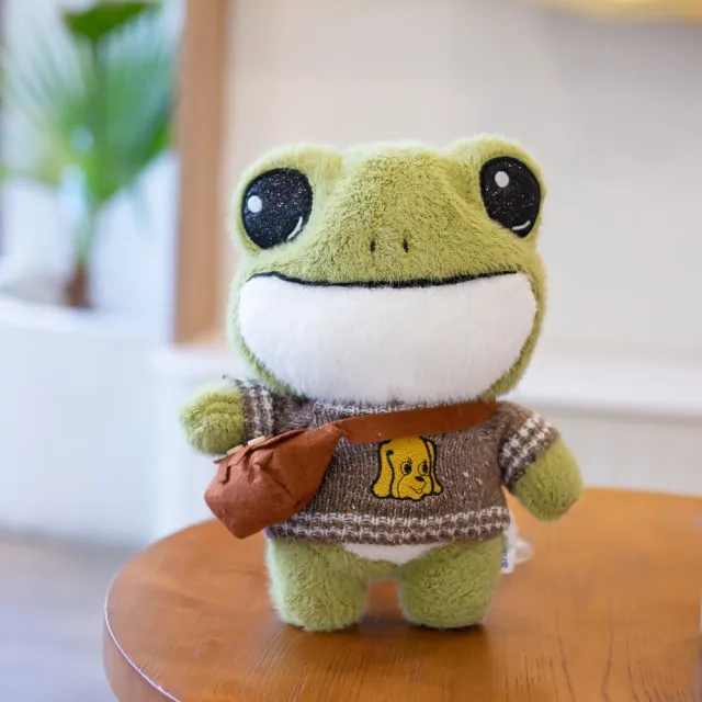 Cute Big Eyes Frog Plush  Toy