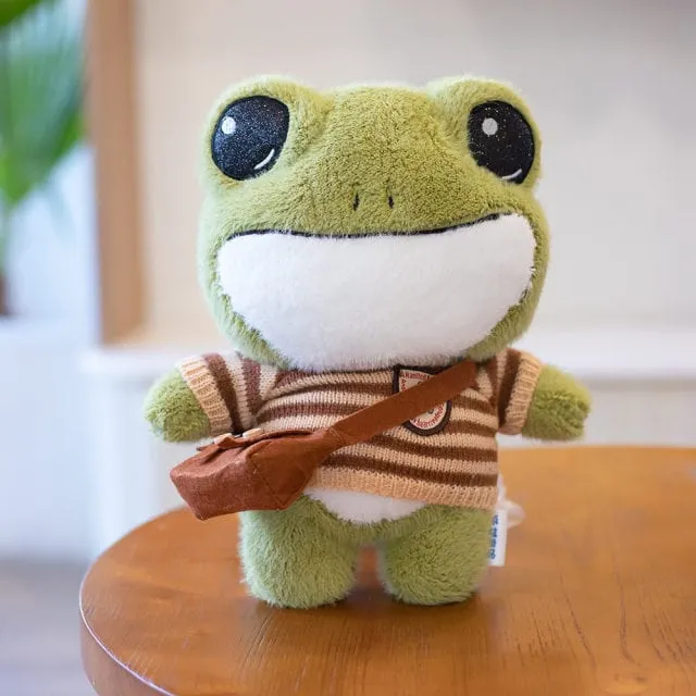 Cute Big Eyes Frog Plush  Toy