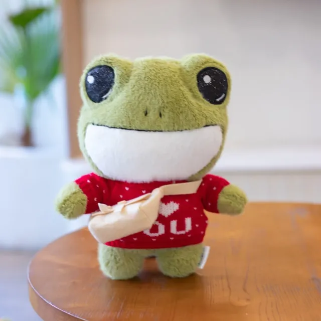 Cute Big Eyes Frog Plush  Toy