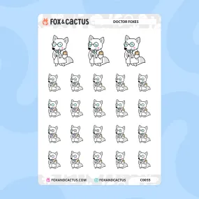 Doctor Fox Stickers