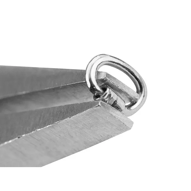 Jump Ring, Link-Lock Oval 6x4mm 15 Gauge Thick, Sterling Silver (1 Piece)