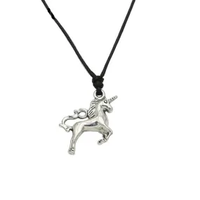 Jumping Unicorn Necklace