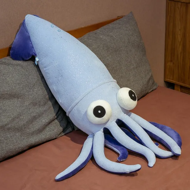 Kawaii Big Squid Plush Toys