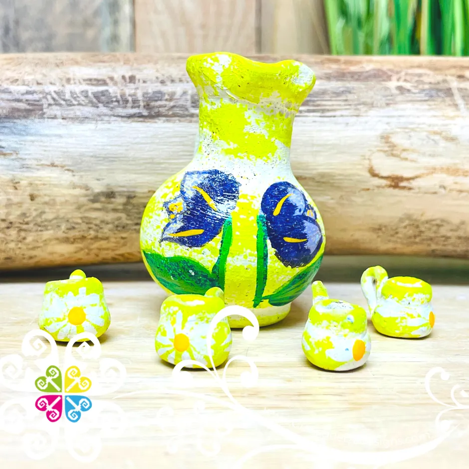 Mini Pitcher Set - Clay Decor