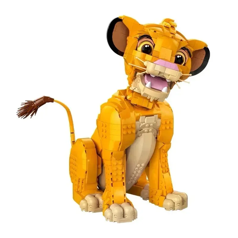 MOC NON  2024 New 43247 Lion Display Decoration 1445Pcs Set Model Building Blocks Bricks Toys