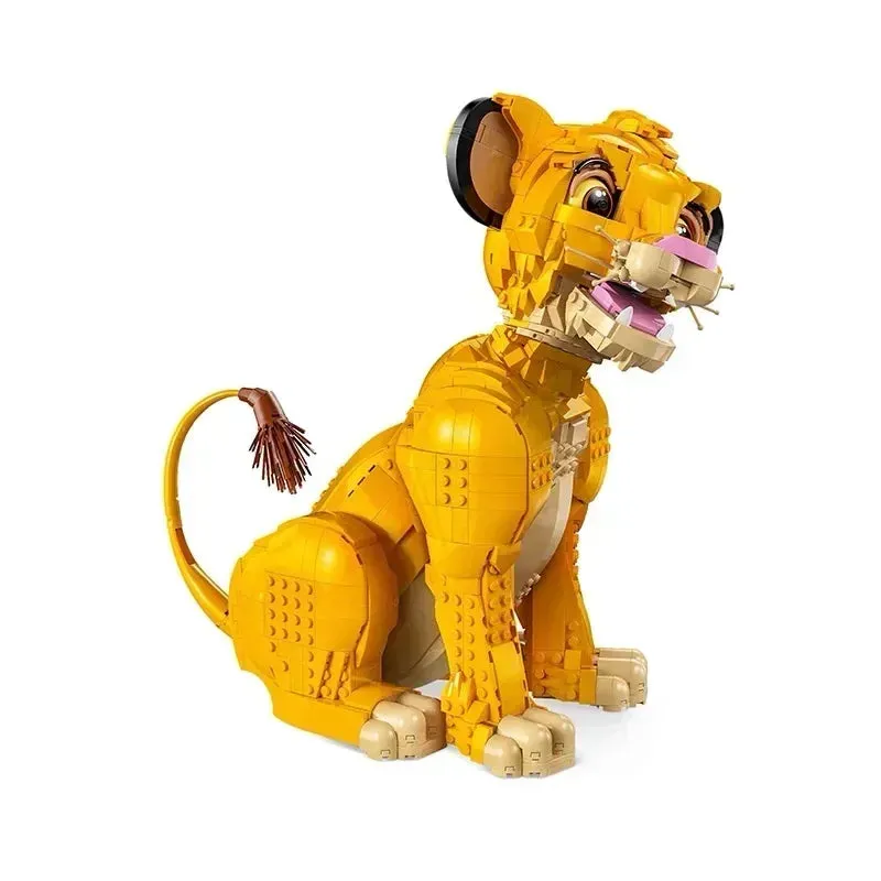 MOC NON  2024 New 43247 Lion Display Decoration 1445Pcs Set Model Building Blocks Bricks Toys
