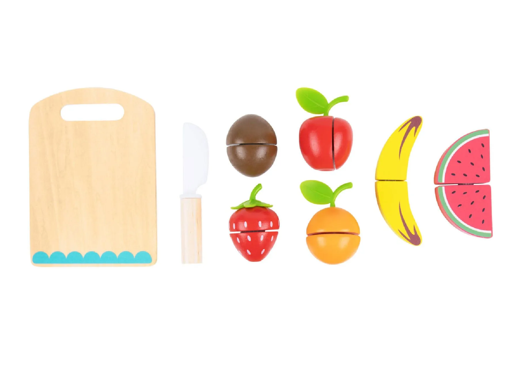 Wooden Fruit & Veg Play Set
